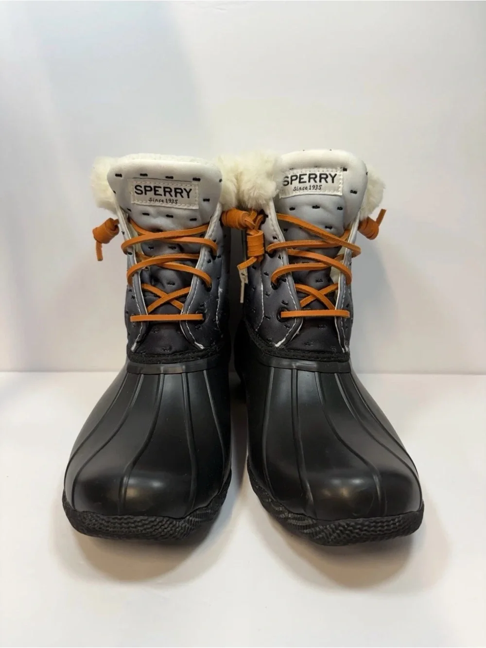 Sperry Women's Saltwater Shibori duck boots